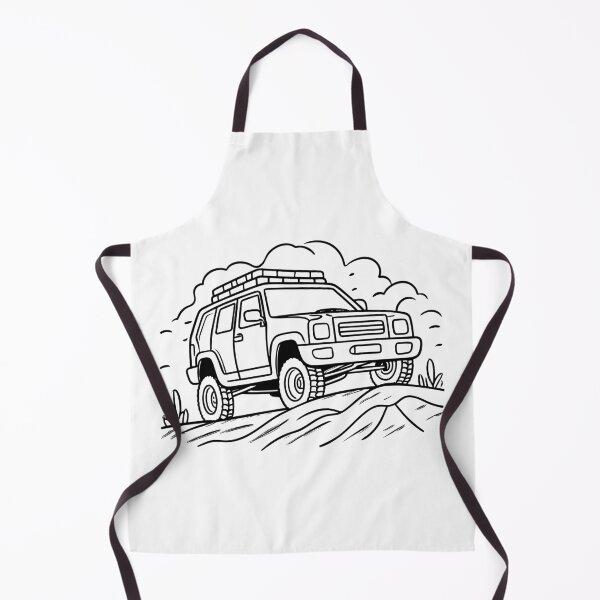 Item preview, An off-road vehicle driving over a dirt path, dust rising from the tires as it speeds designed and sold by rasagamastore.