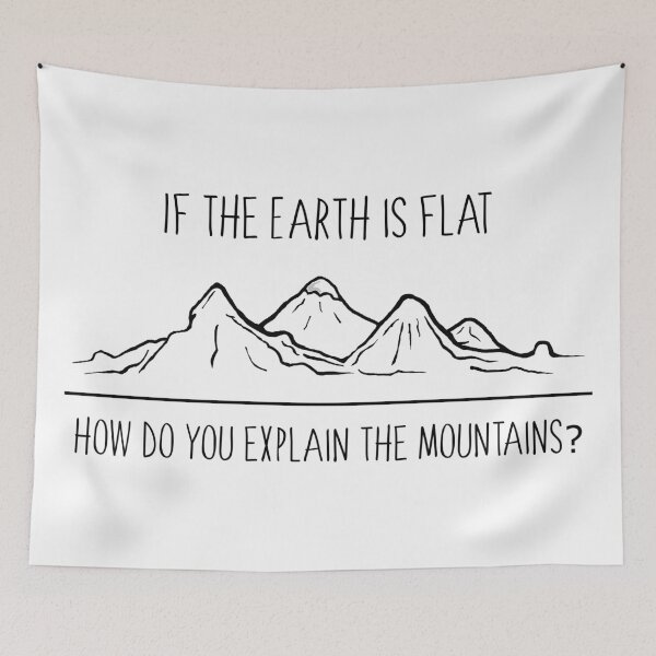 Item preview, Flat Earth designed and sold by 300Spikes.