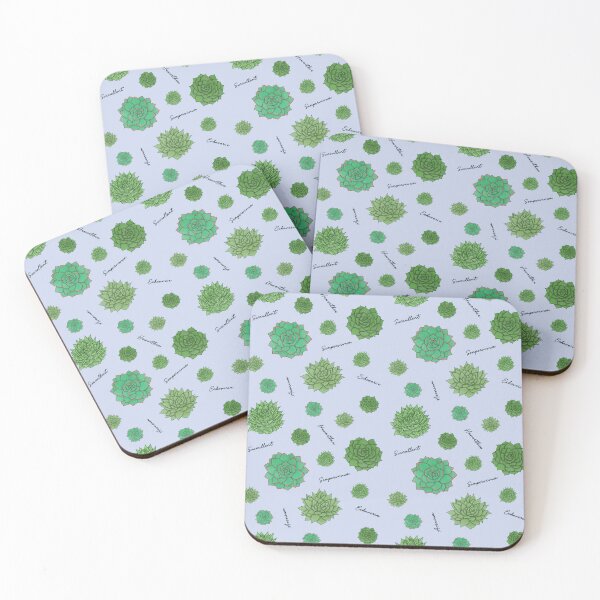 Item preview, Succulents Pattern designed and sold by loobsart.