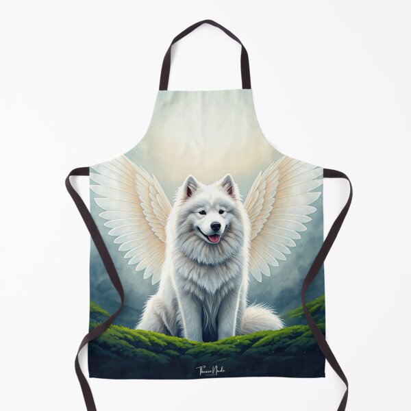 Item preview, Samoyed Dog With Wings - Rainbow Bridge designed and sold by TheresaNicole.