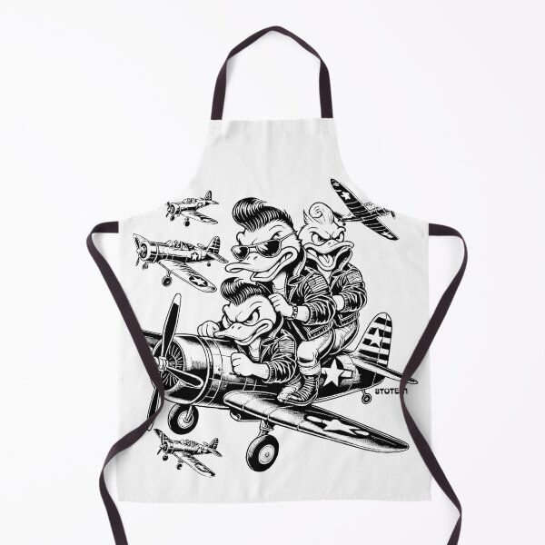 Item preview, Angry ducks on a war plane designed and sold by 8Totem.