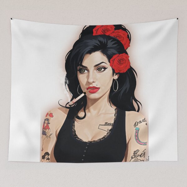 Item preview, Amy Winehouse - Gaze of Fame#1 designed and sold by Hen-C-Art.