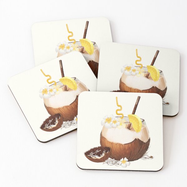 Item preview, Pincolada retro drink designed and sold by Hen-C-Art.