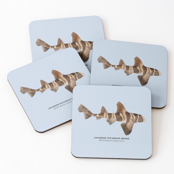 Item preview, JAPANESE BULLHEAD SHARK Heterodontus japonicus (name) designed and sold by BEATRIZ ABAITUA.