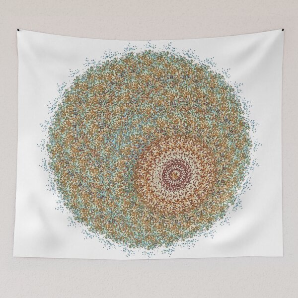 Item preview, Retro ethnic circle designed and sold by Hen-C-Art.
