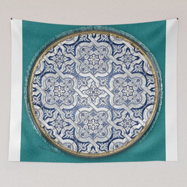 Item preview, Retro Moroccan Circle designed and sold by Hen-C-Art.
