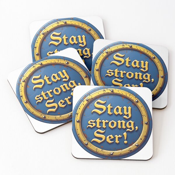 Item preview, "Stay strong, Ser!" designed and sold by barbastyle.