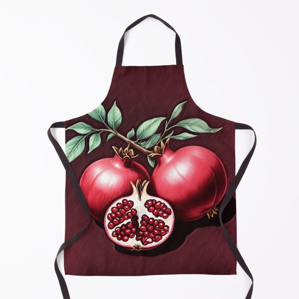 Item preview, ruby pomegranate designed and sold by Hen-C-Art.