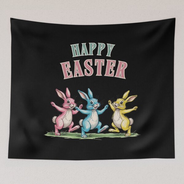 Item preview, Happy Easter Easter Bunny Egg Spring  designed and sold by Design_Your_Day.