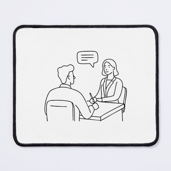 Item preview, A job interview in progress designed and sold by rasagamastore.