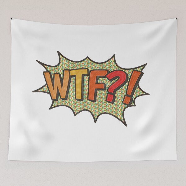 Item preview, WTF?! designed and sold by Hen-C-Art.