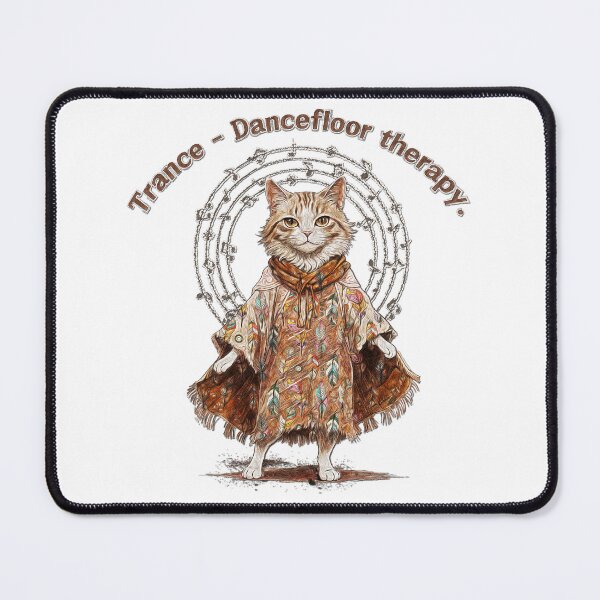 Item preview, Trancat - Dancefloor therapy. designed and sold by Hen-C-Art.