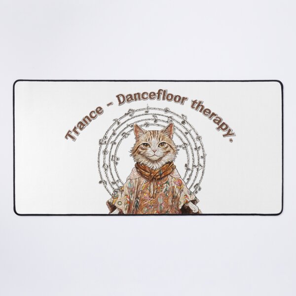 Item preview, Trancat - Dancefloor therapy. designed and sold by Hen-C-Art.