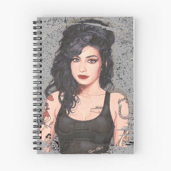 Item preview, Beautiful Amy  gray retro background designed and sold by Hen-C-Art.