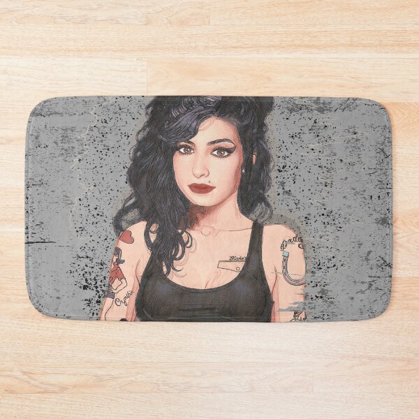 Item preview, Beautiful Amy  gray retro background designed and sold by Hen-C-Art.