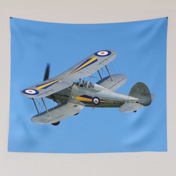 Item preview, Gloster Gladiator K7985 flies past designed and sold by MartinPhotos.
