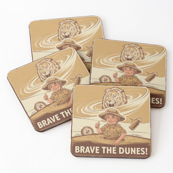 Item preview, Brave the Dunes! Lion Child designed and sold by ferhatdkc.