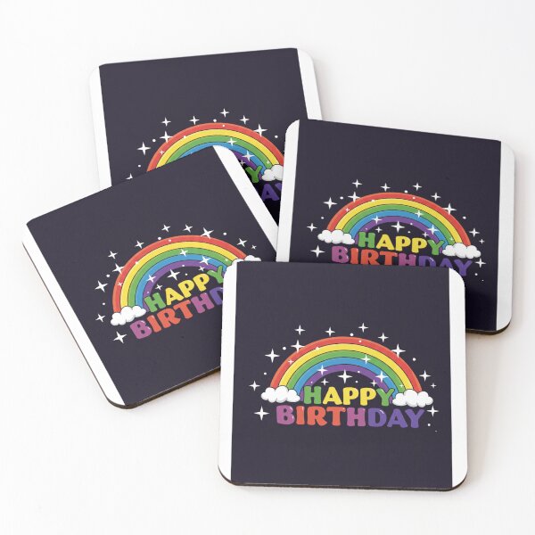 Item preview, Whimsical Rainbow Birthday Merch designed and sold by SmartyWonders.