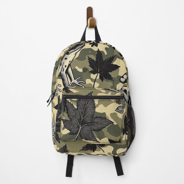 Item preview, Camouflage Frog and Leaf Pattern designed and sold by zzz888.