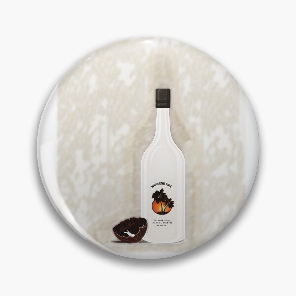 Item preview, rum bottle Weekend Vibe designed and sold by Hen-C-Art.