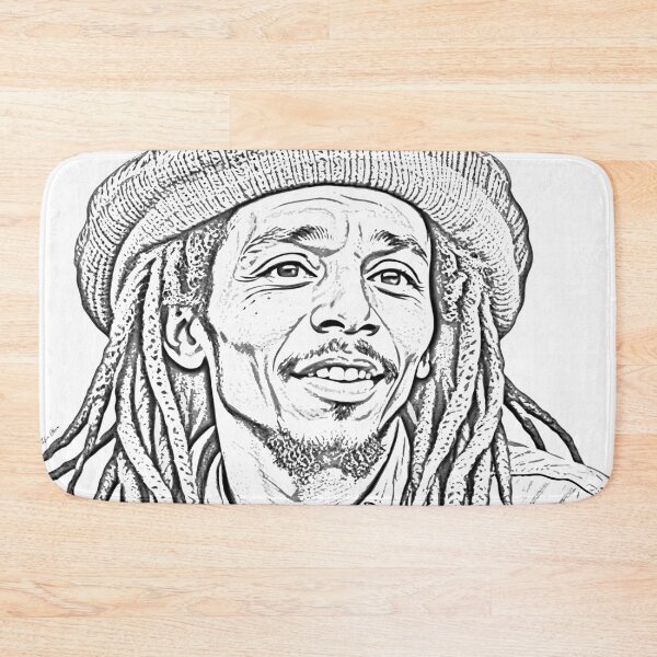 Item preview, Black and white Marley designed and sold by Hen-C-Art.