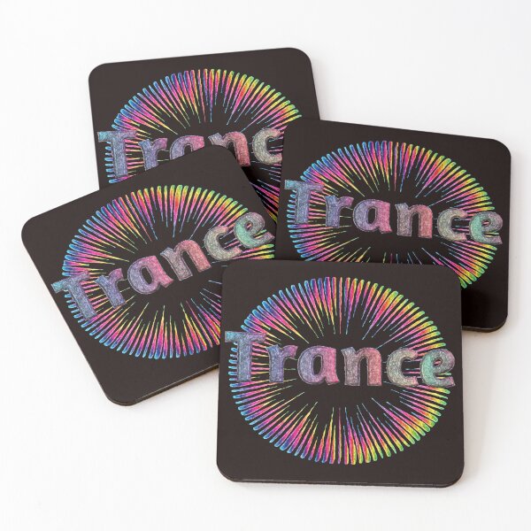 Aperçu de l'œuvre psychédéliques Trance créée et vendue par Hen-C-Art.