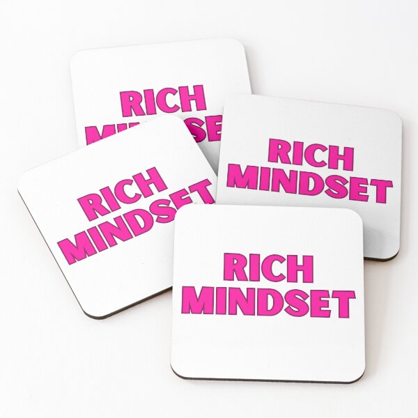 Item preview, Rich Mindset Motivational Typography designed and sold by ha11e11.