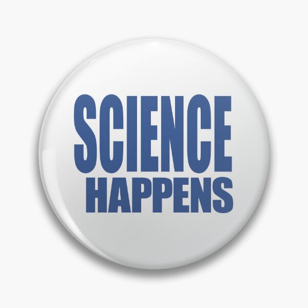 Item preview, Science Happens (Play on Shit Happens) - Blue Text designed and sold by MoePark.