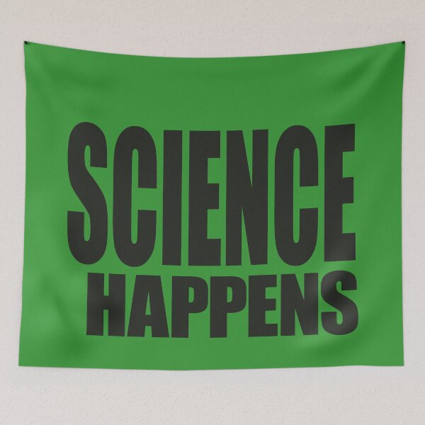 Item preview, Science Happens (Play on Shit Happens) designed and sold by MoePark.