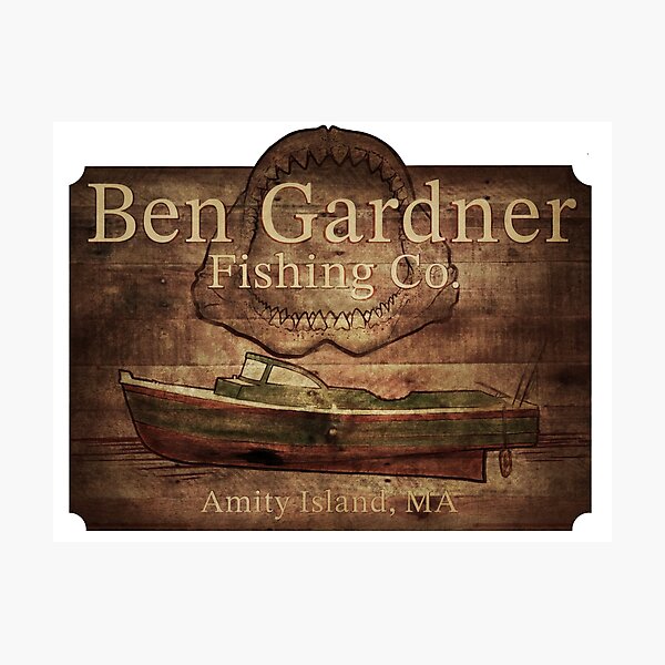 Item preview, Ben Gardner Fishing Company designed and sold by utleyart.