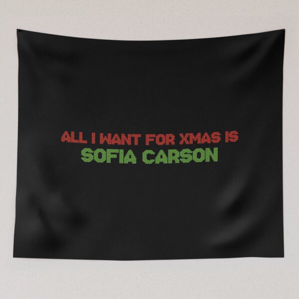 Item preview, All I Want for Xmas is Sofia Carson designed and sold by deluluhaze.