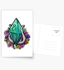 D&D Dice - Bard Postcards