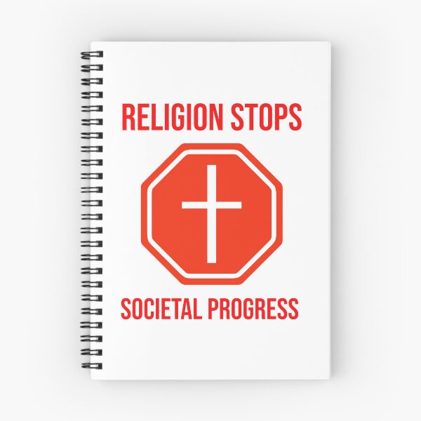 Item preview, Religion stops societal progress  designed and sold by Rachel the Artist .