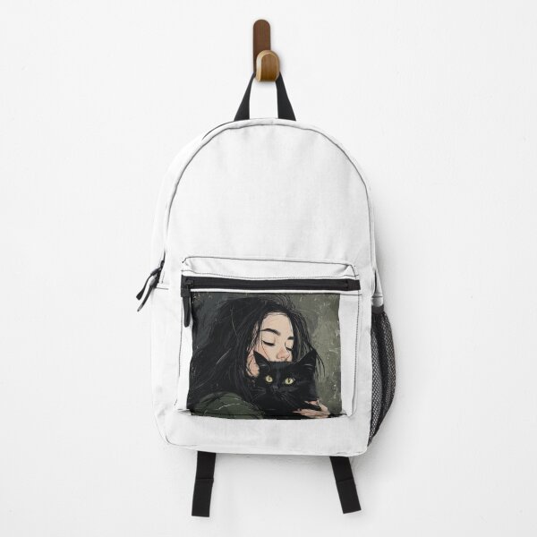 Item preview, Black Cat Girlfriend – Sassy, Smart & Loyal designed and sold by InkDreamMotion.