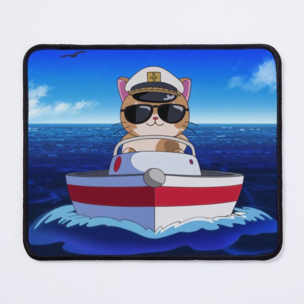 Item preview, Cute cat on motorboat designed and sold by OnixDesign.