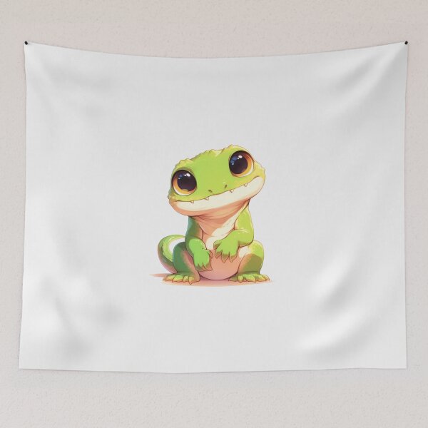 Item preview, Cute happy friend lizard designed and sold by PatternFly.