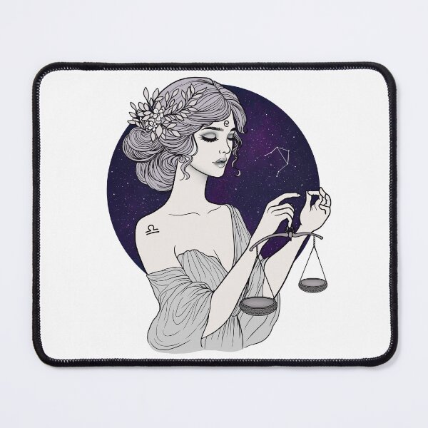 Item preview, Liora the Libra - White designed and sold by MaryAura.