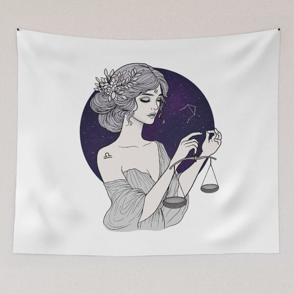 Item preview, Liora the Libra - White designed and sold by MaryAura.