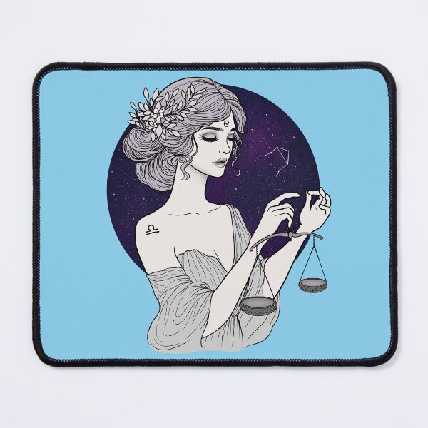 Item preview, Liora the Libra - Baby Blue designed and sold by MaryAura.