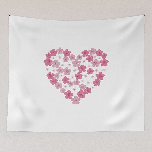 Item preview, cherry flower heart  designed and sold by jkrphoto.