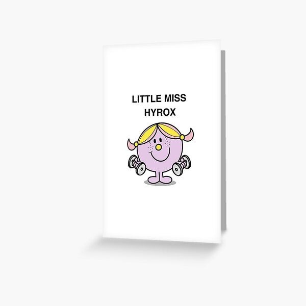 Item preview, Little Miss Hyrox designed and sold by kcgfx.