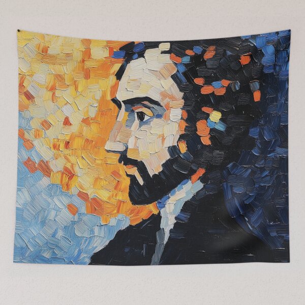 Item preview, Blaise Pascal | Post-impressionist painting style designed and sold by ComicsFactory.