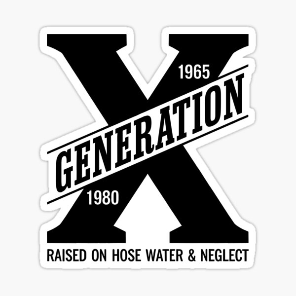 Item preview, Generation X Bold Statement Typography designed and sold by theartfulaspie.