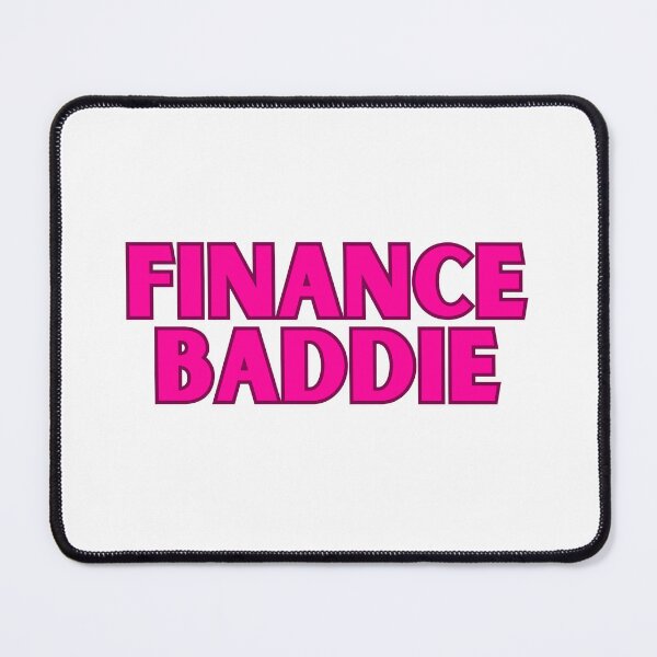 Item preview, Finance Baddie - Pink Money Decal designed and sold by ha11e11.