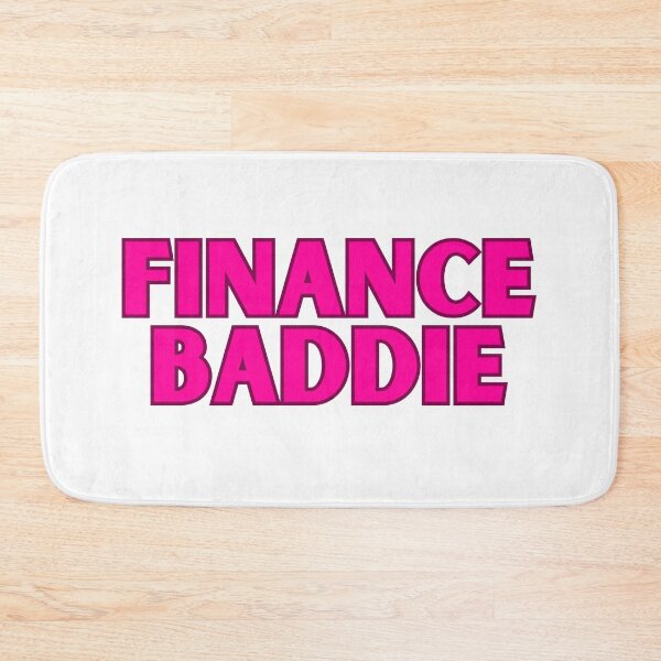 Item preview, Finance Baddie - Pink Money Decal designed and sold by ha11e11.