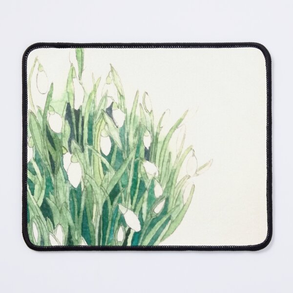 Item preview, Budding Snowdrops watercolour painting  designed and sold by esvb.