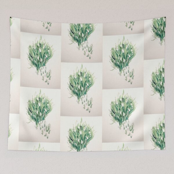 Item preview, Budding Snowdrops watercolour painting  designed and sold by esvb.