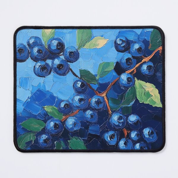 Item preview, Blueberry fruit | Post-impressionist painting style designed and sold by ComicsFactory.