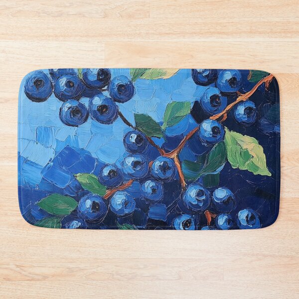Item preview, Blueberry fruit | Post-impressionist painting style designed and sold by ComicsFactory.