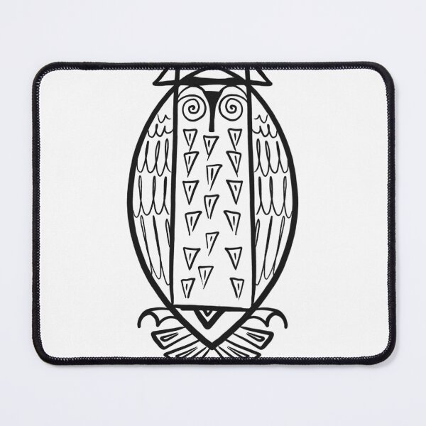 Item preview, Eule owl graphic sketch designed and sold by Moralisch.